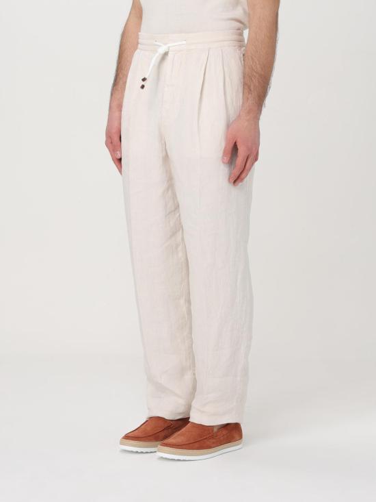 25FW 브루넬로 쿠치넬리 팬츠 M243DE1710 C5797 Beige - BRUNELLO CUCINELLI