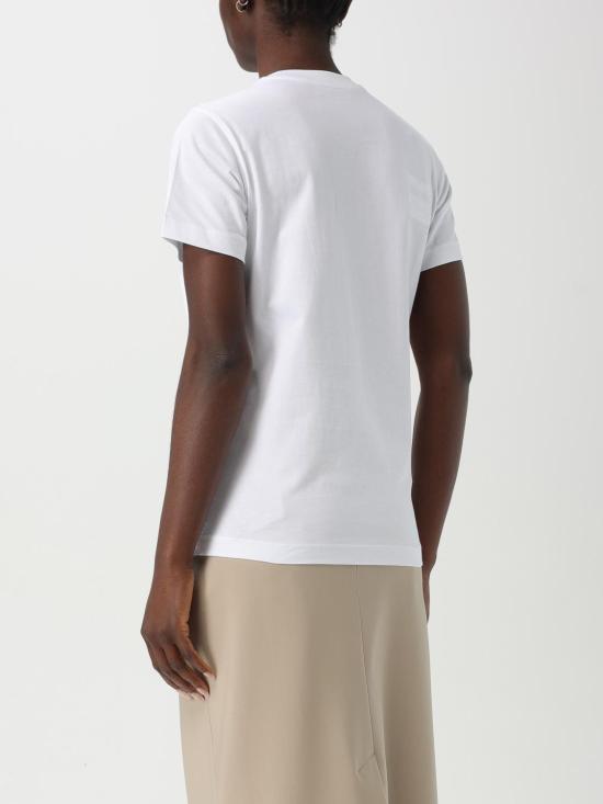 25FW 모스키노 반팔 티셔츠 07130541 1001 White - MOSCHINO