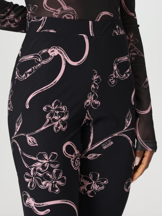 25SS 모스키노 레깅스 03243238 1555 Black - MOSCHINO