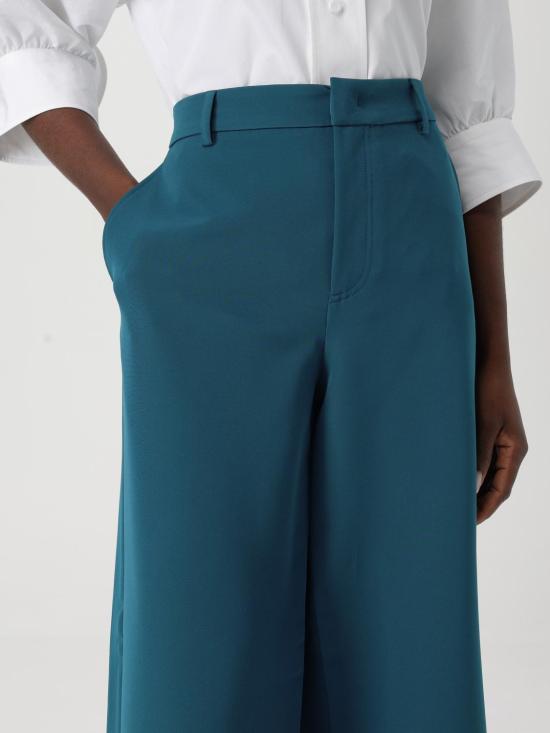 25SS 모스키노 팔라초 팬츠 03393225 0320 Teal - MOSCHINO