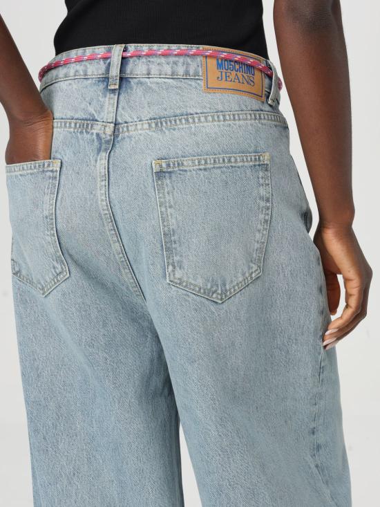 25SS 모스키노 데님 팬츠 03143217 1295 Denim - MOSCHINO