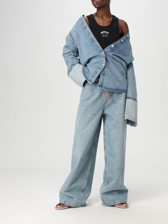 25SS 모스키노 데님 팬츠 03143217 1295 Denim - MOSCHINO