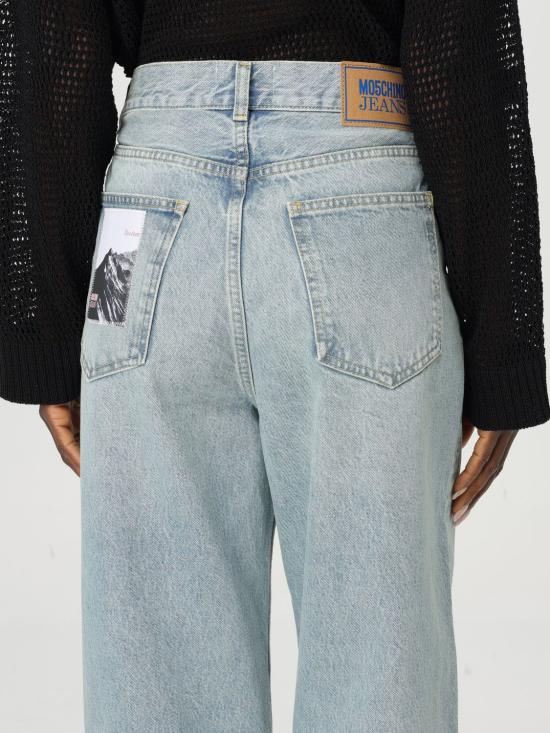 25FW 모스키노 데님 팬츠 03133217 1295 Denim - MOSCHINO