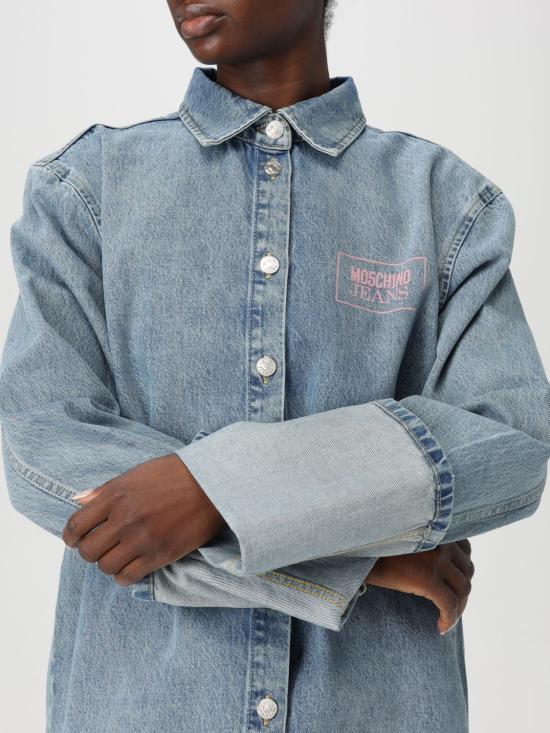 25SS 모스키노 셔츠 02163217 1295 Denim - MOSCHINO