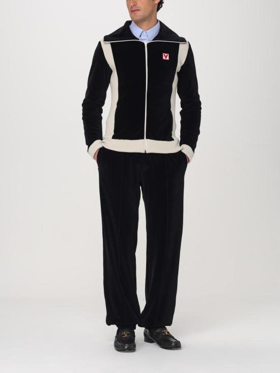 25SS 발렌티노 가라바니 스트레이트 팬츠 6V3D05AARD 0NO Black - VALENTINO GARAVANI