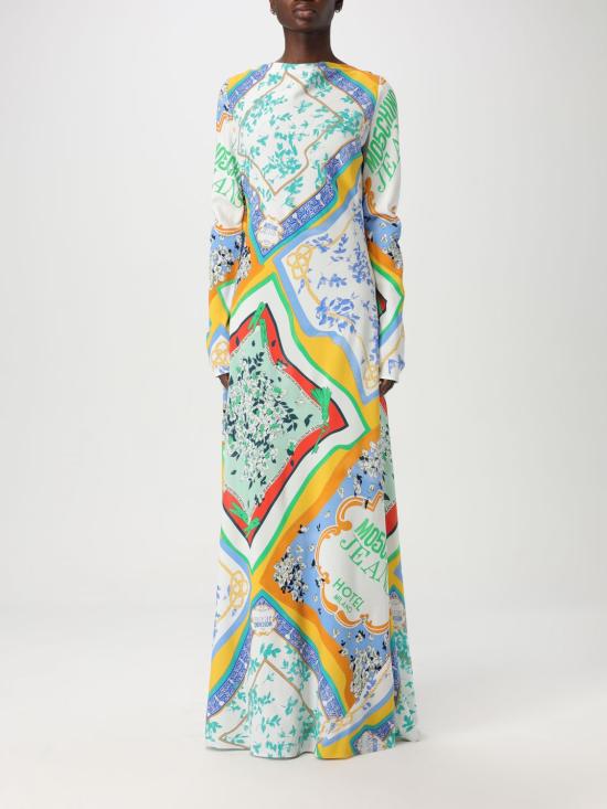 25SS 모스키노 롱 원피스 04063735 1888 Multicolor