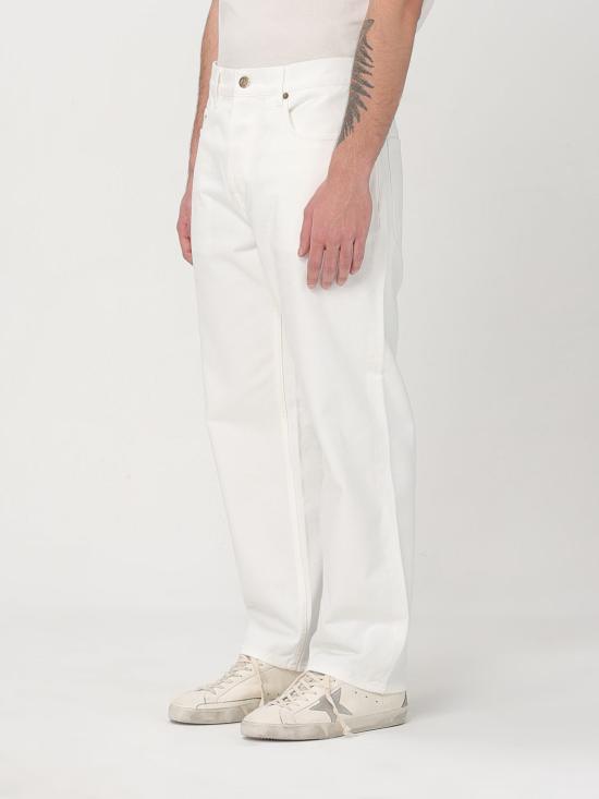 25FW 골든구스 데님 팬츠 GMP01186P00098010190 White - GOLDEN GOOSE