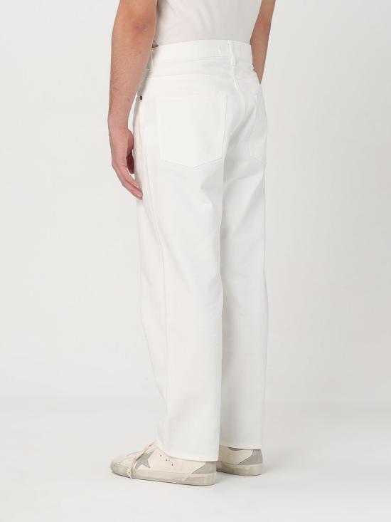 25FW 골든구스 데님 팬츠 GMP01186P00098010190 White - GOLDEN GOOSE