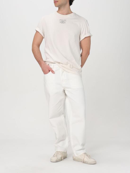 25FW 골든구스 데님 팬츠 GMP01186P00098010190 White - GOLDEN GOOSE