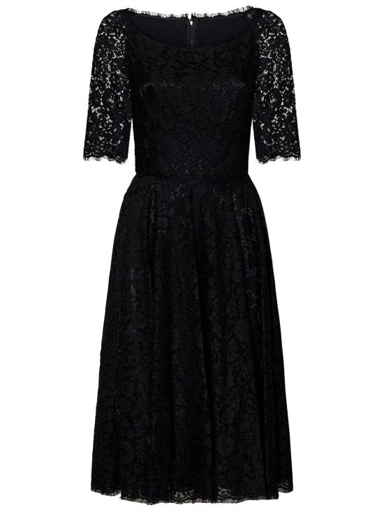 25SS 돌체앤가바나 미디 원피스 F63I1THLMHW N0000 Black