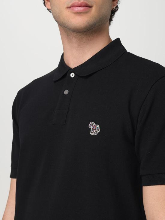 25SS PS 바이 폴스미스 폴로 티셔츠 M2R183KKZEBRA 79 Black - PS BY PAUL SMITH