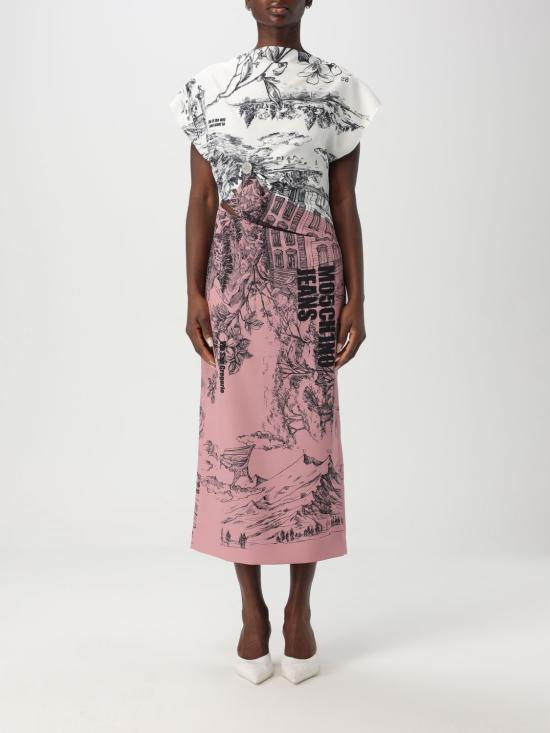 25SS 모스키노 롱 원피스 04093232 1188 Pink