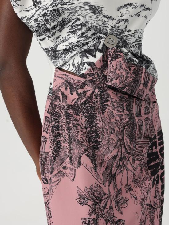 25SS 모스키노 롱 원피스 04093232 1188 Pink - MOSCHINO