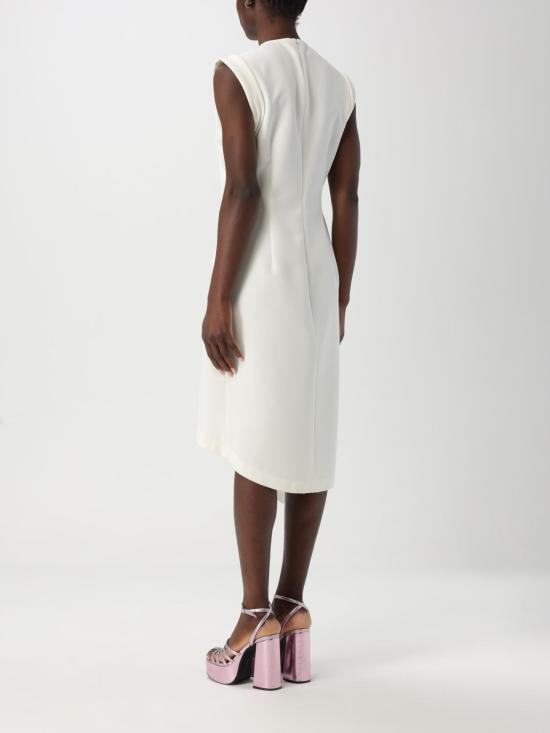 25SS 모스키노 롱 원피스 04463225 0002 White - MOSCHINO