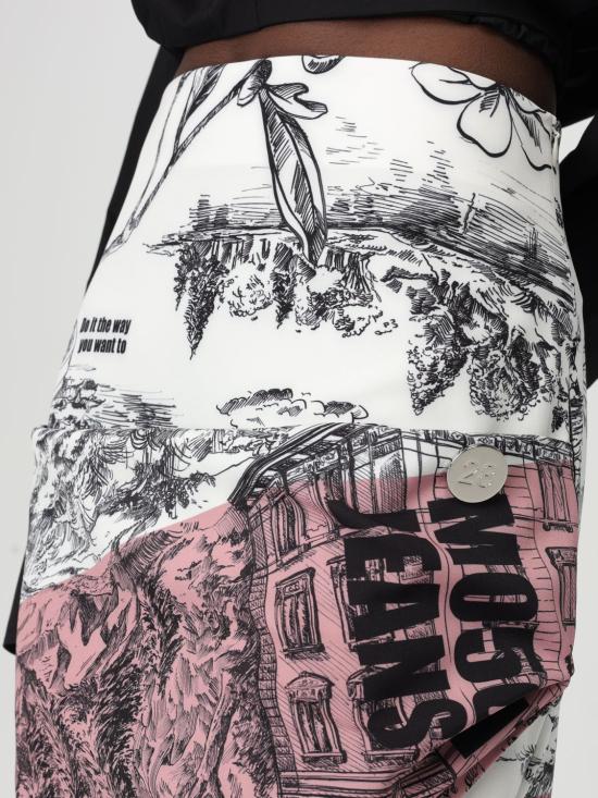 25SS 모스키노 스커트 01043232 1188 Pink - MOSCHINO