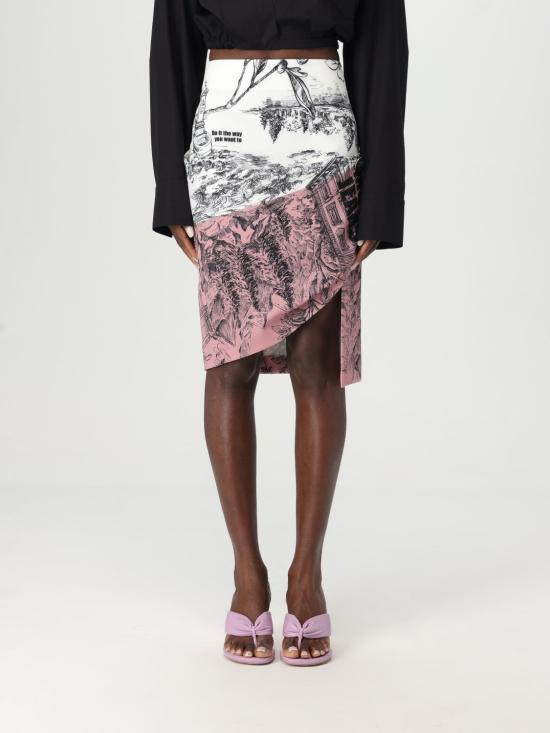 25SS 모스키노 스커트 01043232 1188 Pink