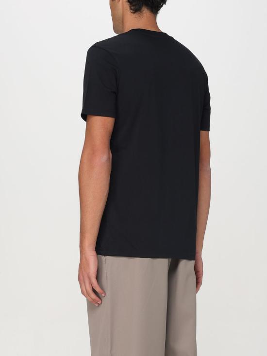 25FW 모스키노 반팔 티셔츠 07015241 1555 Black - MOSCHINO