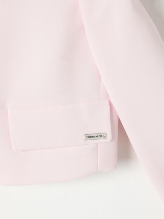 25SS [키즈] 모나리자 캐주얼 자켓 71E1015303 0091 Pink - MONNALISA