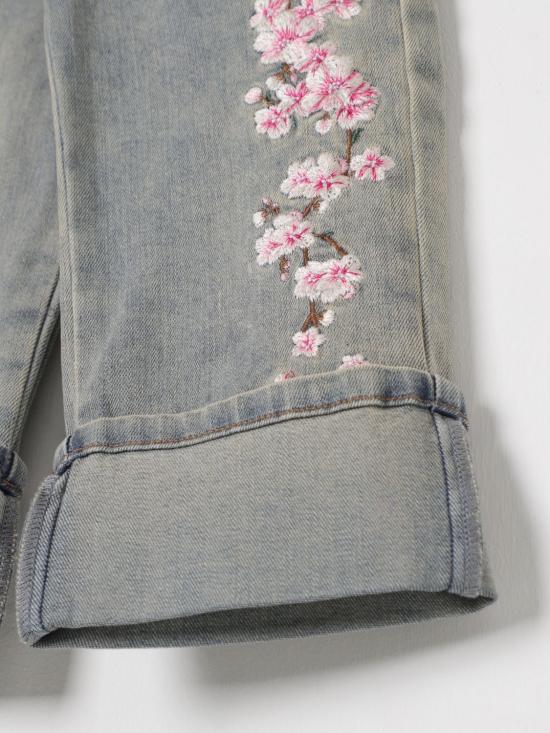 25FW [키즈] 모나리자 진 19E4015021 5503 Denim - MONNALISA