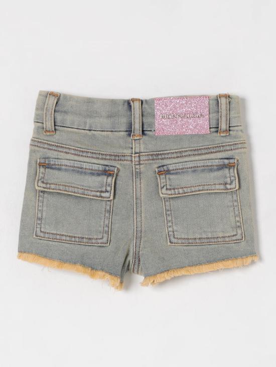 25FW [키즈] 모나리자 쇼츠/버뮤다 19E4005021 5503 Denim - MONNALISA
