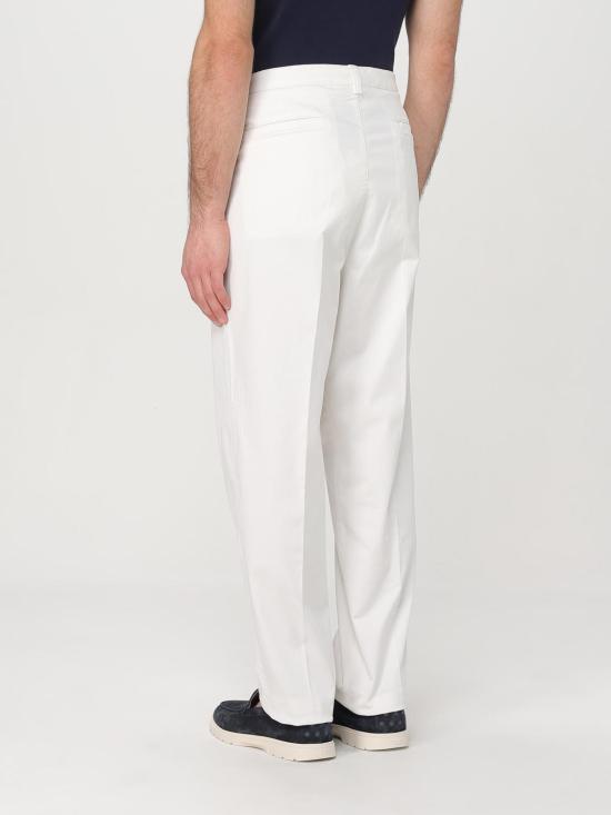 25SS 브루넬로 쿠치넬리 팬츠 M289LH0660 C6007 White - BRUNELLO CUCINELLI