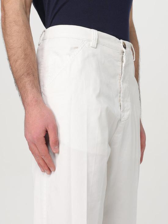 25SS 브루넬로 쿠치넬리 팬츠 M289LH0660 C6007 White - BRUNELLO CUCINELLI