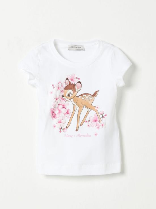 25FW [키즈] 모나리자 티셔츠 11E6125202 0099 White