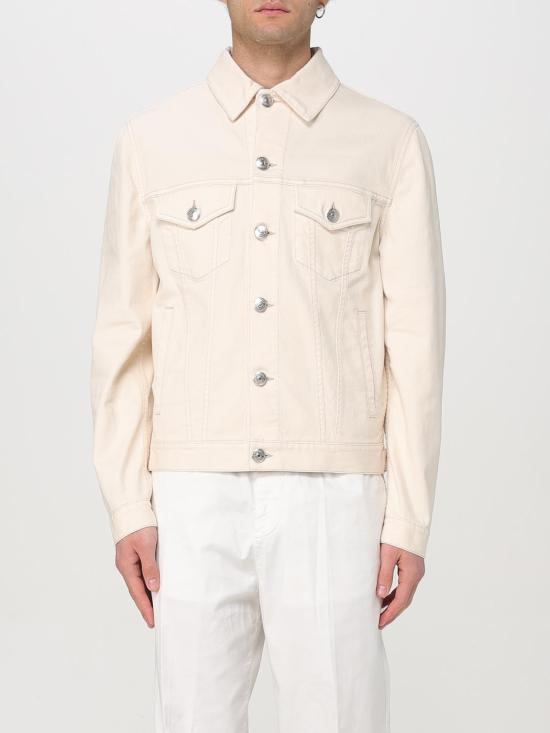 25FW 브루넬로 쿠치넬리 데님 자켓 M277P6910 C7019 White