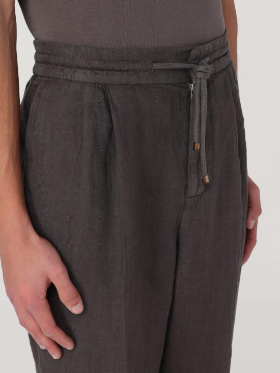 25FW 브루넬로 쿠치넬리 팬츠 M243DE1710 C6015 Coffee - BRUNELLO CUCINELLI