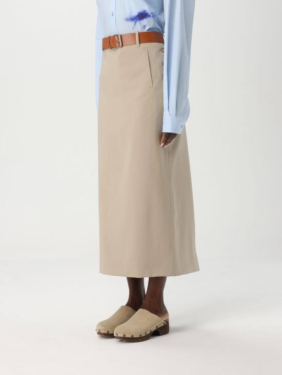 25FW 모스키노 스커트 01040517 0081 Sand - MOSCHINO