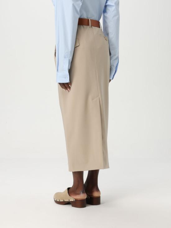 25FW 모스키노 스커트 01040517 0081 Sand - MOSCHINO