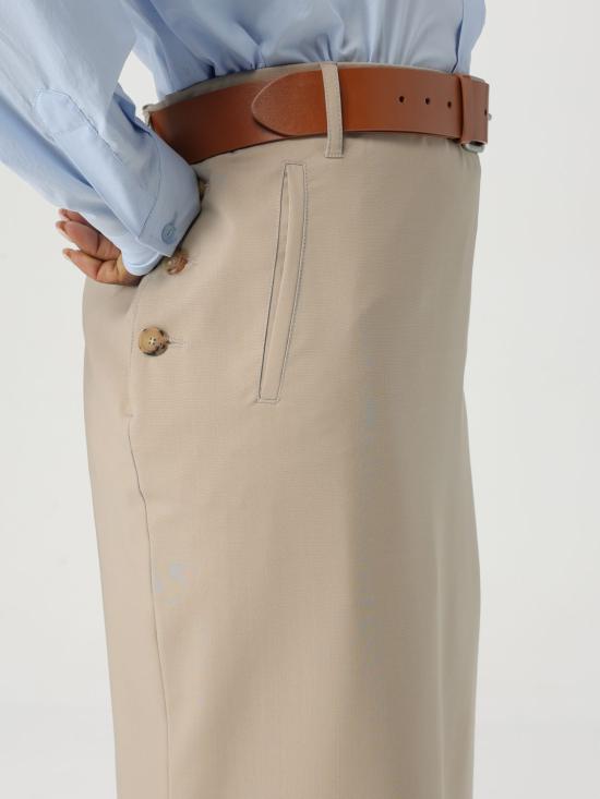 25FW 모스키노 스커트 01040517 0081 Sand - MOSCHINO