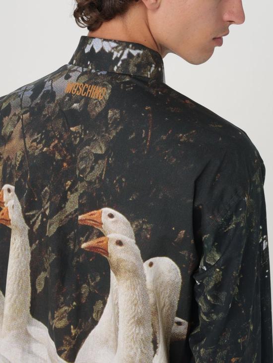 25FW 모스키노 긴팔 셔츠 02060254 1081 Multicolor - MOSCHINO