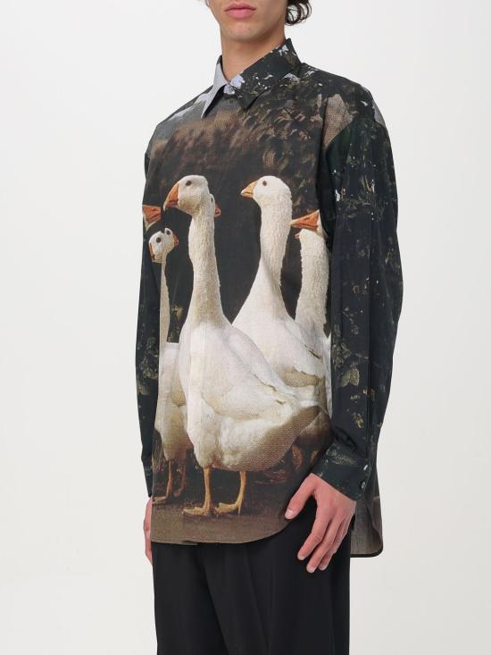 25FW 모스키노 긴팔 셔츠 02060254 1081 Multicolor - MOSCHINO