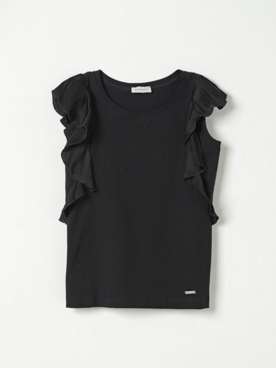 25FW [키즈] 모나리자 티셔츠 17E6015202 0056 Black