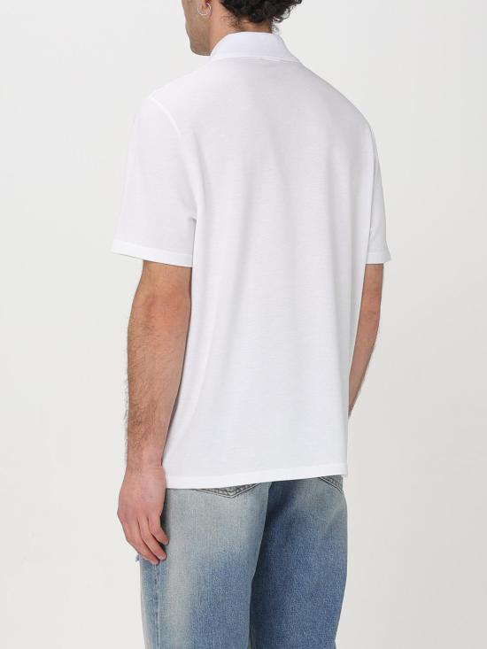 25FW 발망 폴로 티셔츠 EH1GC026BC94 GAB White - BALMAIN