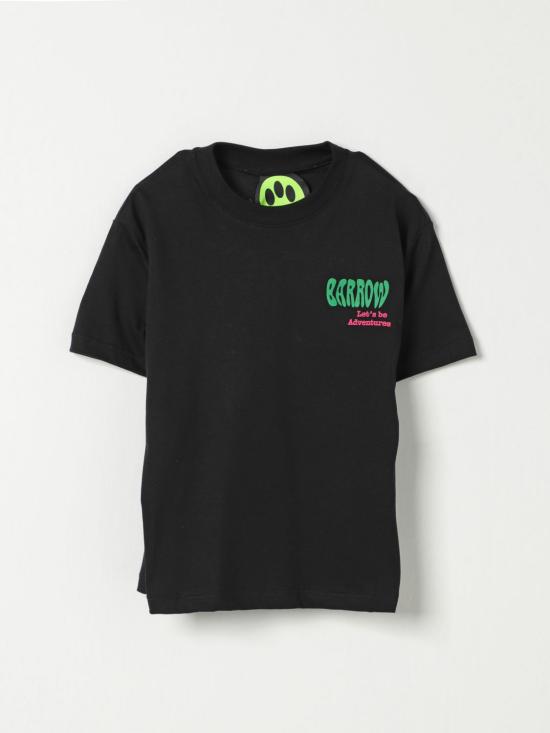 25FW [키즈] 바로우 티셔츠 S5BKJGTH169 110 Black