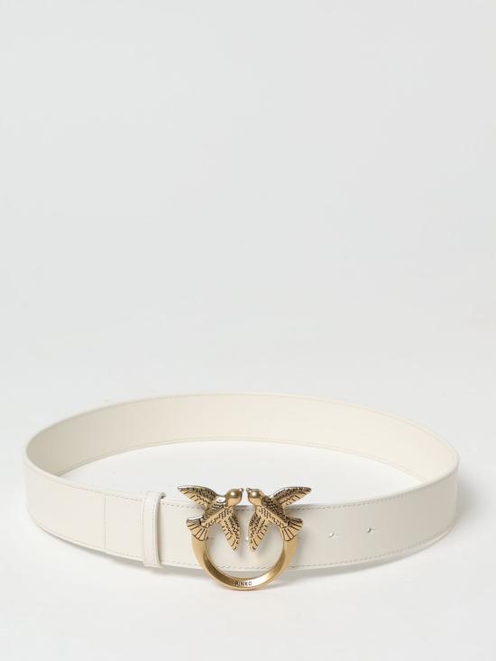 25FW 핑코 레귤러 벨트 100120A0F1 Z14Q White