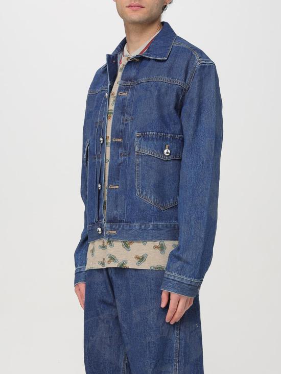 25FW 비비안웨스트우드 데님 자켓 2801000EW014L K307 Blue - VIVIENNE WESTWOOD