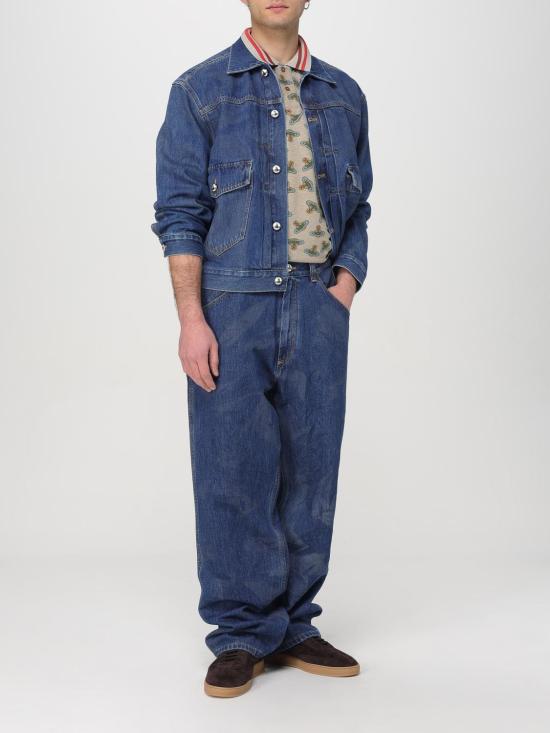 25FW 비비안웨스트우드 데님 자켓 2801000EW014L K307 Blue - VIVIENNE WESTWOOD