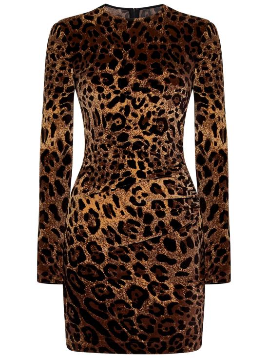 25SS 돌체앤가바나 미디 원피스 F6DCZTFJ7D5 S8350 Brown