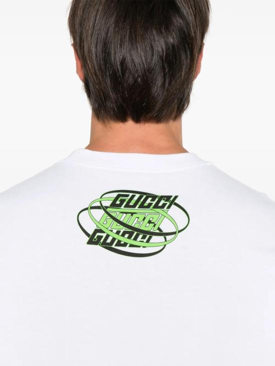  구찌 긴팔 티셔츠 784364XJGRB white - GUCCI