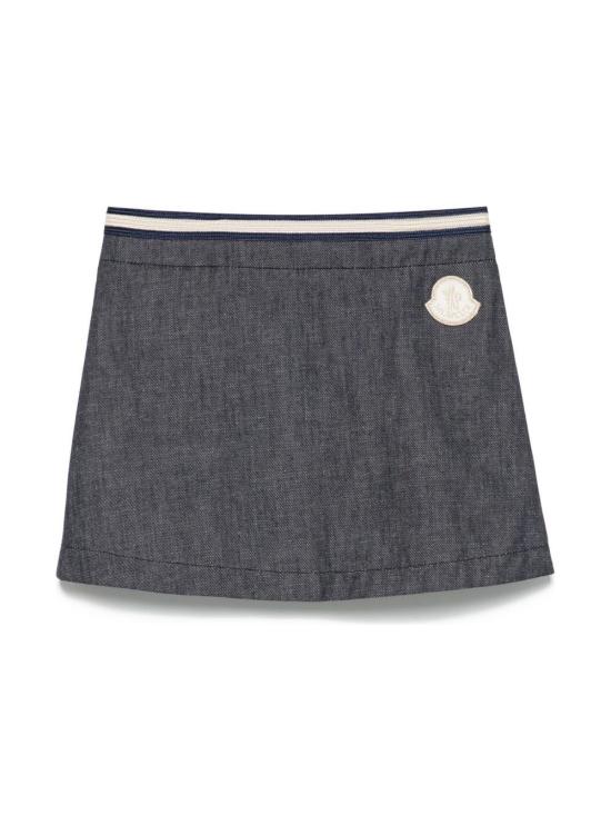 25SS [키즈] 몽클레어 스커트 K19542D00001598DA 77A BLU - MONCLER