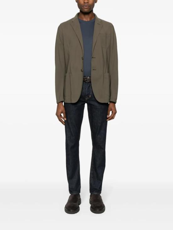  에르노 반팔 티셔츠 JG000206U52059 blue - HERNO