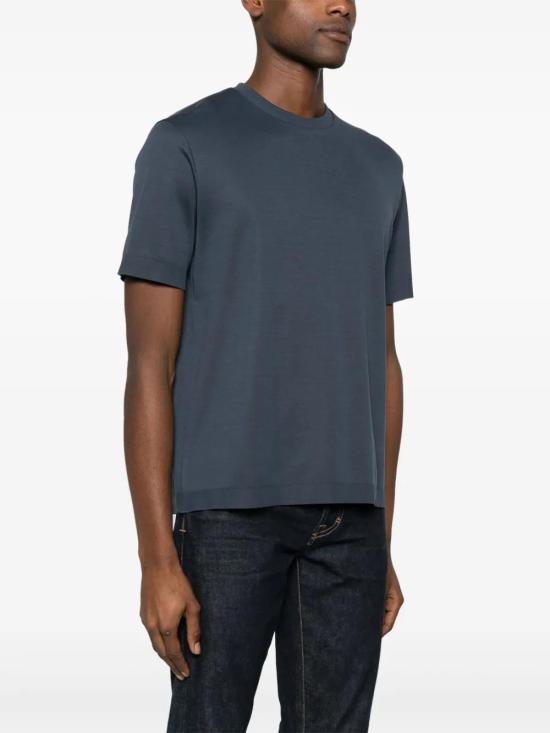  에르노 반팔 티셔츠 JG000206U52059 blue - HERNO