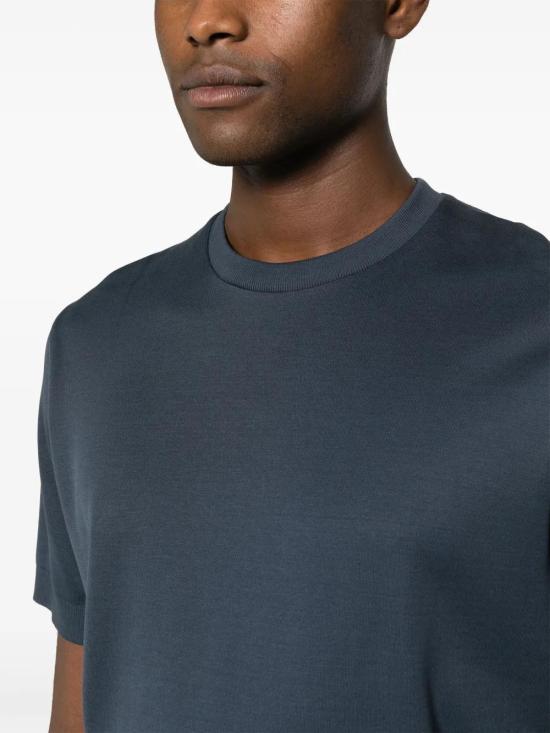  에르노 반팔 티셔츠 JG000206U52059 blue - HERNO