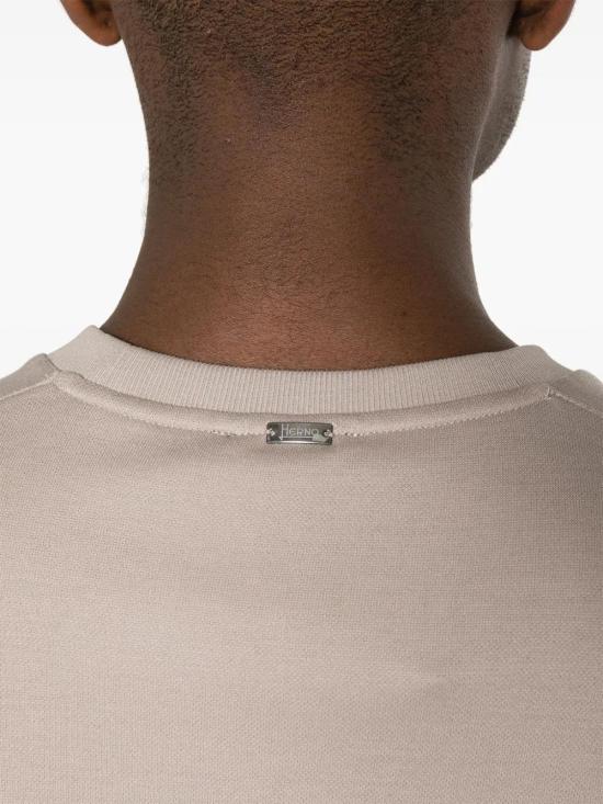  에르노 반팔 티셔츠 JG000206U52059 taupe - HERNO