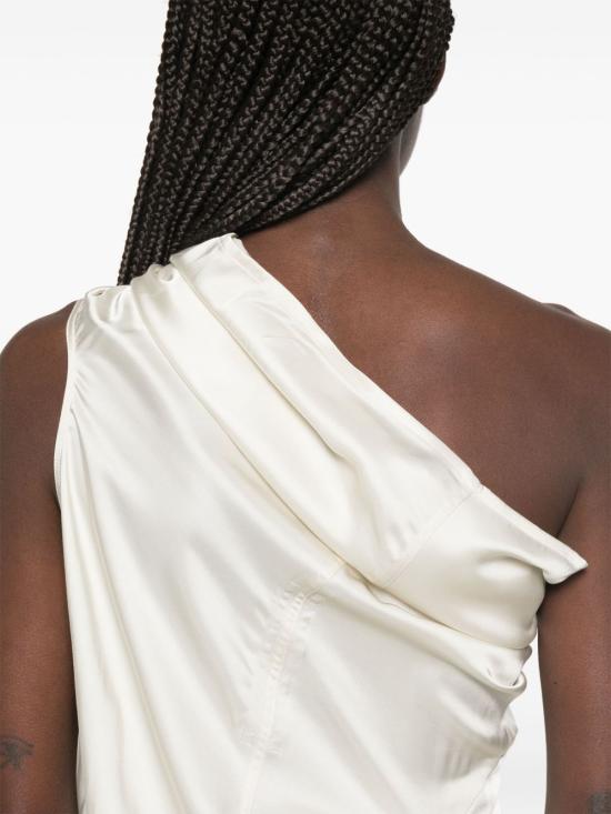 25SS 릭 오웬스 미디 원피스 RP01E7509SCH41 IVORY - RICK OWENS