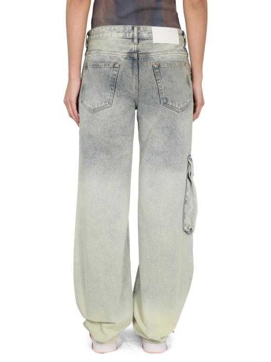  오프화이트 스트레이트 팬츠 OWYB014 GREEN - OFF WHITE