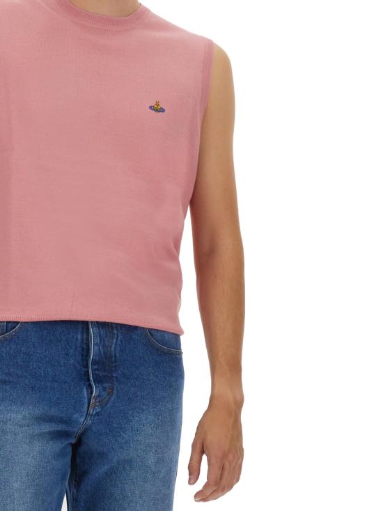 24FW 비비안웨스트우드 니트 베스트 2701000U PURPLE - VIVIENNE WESTWOOD